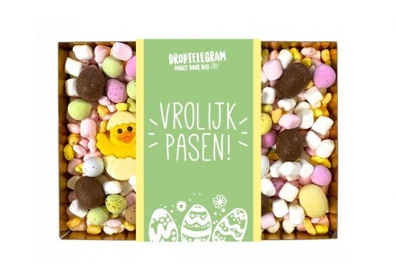 Cadeaupakket Vrolijk Pasen. Het heerlijkste paascadeau