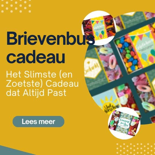Het Slimste (en Zoetste) brievenbus Cadeau dat Altijd Past