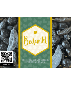Cadeaupakket | Bedankt - Zoute Dropjes