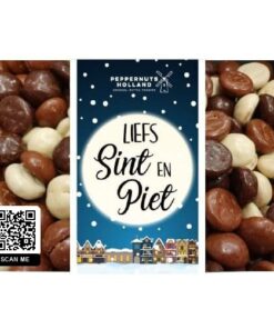 Sinterklaas Cadeau | Liefs Sint & Piet - Chocolade Kruidnoten
